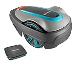 Gardena smart SILENO city Set 300: Mähroboter bis 300 m² Rasenfläche, Steigungen bis 35 Prozent,...
